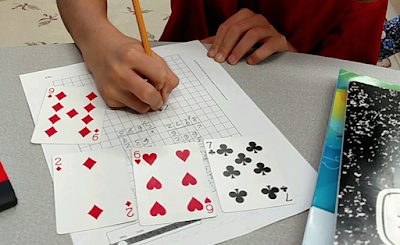 Upper elementary math activities.